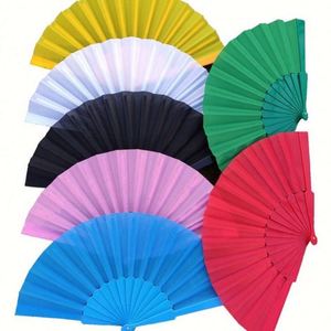 Promoción Mundial de Abanicos de Mano Españoles con Diseño Nuevo, Abanicos Plegables Decorativos de Plástico para Fiestas - Product Image 5