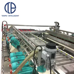 TANPU 유리 가공 기계를 조작하기 쉬운 두 개의 가장자리 기계 유리 이중 테두리 기계
