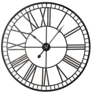 Đồng Hồ Treo Tường Trang Trí Nhà Cửa Bằng Sắt Lớn Kích Thước Khổng Lồ 100Cm & 120Cm - Product Image 2