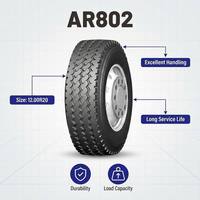 Ban Lumpur Off Road Anti-aging AR802 12.00R20 untuk Truk, Ban yang Diperkuat untuk Transportasi Kontainer Berkecepatan Tinggi, Promo Hot Sale