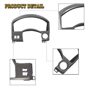 Meikeduo ที่คลุมแผงหน้าปัด682407S000 ABS แบบเต็มหน้าสำหรับ Nissan Titan Armada 2004-2006 - Product Image 2