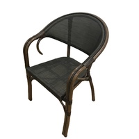 Chaise de loisirs en tissu d'aluminium de haute qualité empilable Design moderne pour jardin extérieur salon cuisine école utilisation