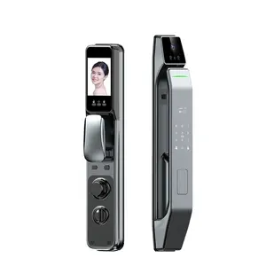 Kunci Sidik Jari Digital Pintar Kunci Biometrik Otomatis Rfid Wifi App Kombinasi Sistem Keamanan Rumah Kunci Pintu Listrik
