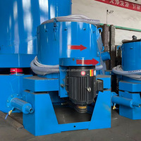 Centrifugeuse à enveloppe aqueuse en acier pour la récupération de concentrés d'or, de tungstène et d'étain d'Afrique, facile à utiliser, capacité de 10-40 t/h pour la gravitation