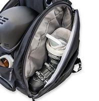 Grand sac de transport pour chaussures de ski et snowboard, imperméable, avec roulettes, pour casque et bottes, idéal pour les sorties et les trajets.