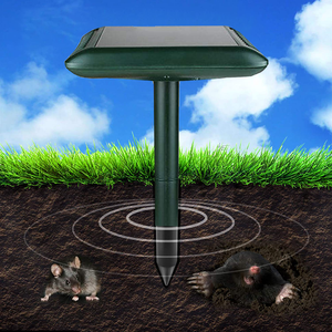 Repelente Ultrasónico Solar Saijzek OEM ODM Contra Topos, Ratas, Gophers y Serpientes para Exteriores, Granjas y Jardines - Product Image 1