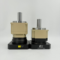 G + GPB142 Gearbox planet Helical torsi tinggi peredam kecepatan ukuran besar untuk motor Servo/Stepper