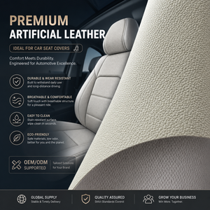 <span class=keywords><strong>Cuir</strong></span> synthétique en microfibre de 0,7 mm d'épaisseur, <span class=keywords><strong>cuir</strong></span> synthétique de qualité supérieure résistant à l'abrasion, <span class=keywords><strong>simili</strong></span> <span class=keywords><strong>cuir</strong></span> automobile, accessoires <span class=keywords><strong>pour</strong></span> sièges de voiture - Product Image 1