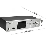 Décodeur audio 51 canaux pour 50 appareils 4K60Hz, 20 commutateurs, 2 en 1, convertisseur ARC, PC-USB DAC, DTS AC3, système audio numérique 51, en métal