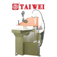 Machine de découpe de gants en cuir TAIWEI, presse de découpe hydraulique à bras oscillant, roulement de moteur, pompe à engrenages semi-automatique multi-tension