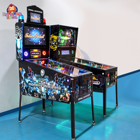 Máquina de Pinball Virtual 1700 en 1, Lista para Usar, con Pantalla Triple 4K para Diversión Familiar en la Sala de Juegos