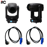 Système de mixage 4-en-1 600W pour scène, projecteur LED Beam DMX RGB 7R à tête mobile, protection IP30, 39/16 canaux pour clubs, DJ et événements scéniques