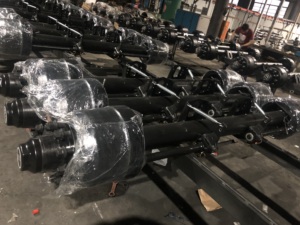 Bán Trailer Phần 10 bu lông Đức Loại trục cho giường thấp Trailer bán - Product Image 4