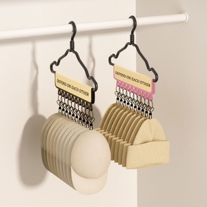Hot Sale Hat Storage Accessories <b>Hook</b> Household Multi-clip Hanger Baby Baseball Wardrobe Hat Rack - Product Image 4