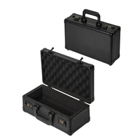 Étui de rangement étanche pour cartes de sport avec trois serrures à combinaison pour cartes gradées personnalisées