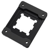 Refroidisseur de processeur COOLLEO AM5 avec cage de sécurité, type de correction de flexion, boucle AM5 fixe, support anti-flexion, boîtier d'ordinateur en aluminium