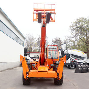 डीजल 4wd टेलीहैंडलर फोर्कलिफ्ट 3-5 टन अनुकूलन योग्य लिफ्ट ऊंचाई टेलीस्कोपिक मस्तूल टार्क टार्क टार्क - Product Image 5