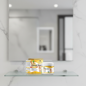 Crema Reductora de Grasa Abdominal Orgánica Más Vendida de Fábrica OEM, Gel Caliente Adelgazante con Jengibre, Crema Anticelulitis de 7 Días - Product Image 4