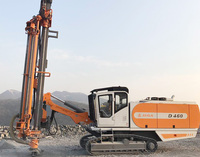 Foreuse de mine rotative de surface DTH intégrée et portable, à moteur diesel, pour l'exploitation minière