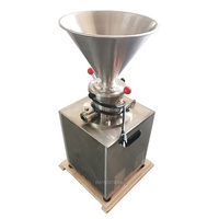 Moulin colloïdal vertical en acier inoxydable Ketchup sauce chili sésame beurre d'arachide et de noix petite machine de fabrication de mayonnaise
