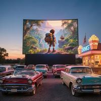 Écran LED d'affichage extérieur Jode P3.91 haute définition HD, étanche IP65, pour projection de films en plein air saisonnière