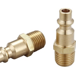 Copper Pneumatic Quick Coupling 1/4 Npt Five Piece Set For Air Tools - Product Image 3