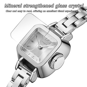 Montre-bracelet à quartz Sanda 1117, mini carrée, élégante et rétro, pour femme, montre de luxe légère et minimaliste - Product Image 3