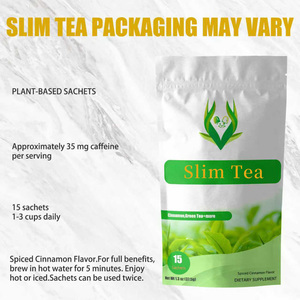 Thé minceur naturel aux marques privées avec mélange d'herbes cannelle et pissenlit – Stimule le métabolisme et l'énergie – Thé pour la perte de poids - Product Image 4