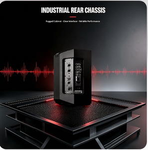 <span class=keywords><strong>LEON</strong></span> AUDIO Kelvibe-082DSP Altoparlante Attivo DSP da 8 Pollici con Scocca in Plastica e Corpo in Metallo, 600W di Picco, 4.0 Ohm, 70Hz-20kHz, Audio Professionale per Palcoscenico - Product Image 5