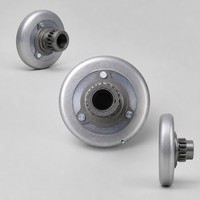 Ensemble Moteur KAISUNG – Couvercle d'Embrayage pour Débutants – Fer Coulé Brillant/Alliage d'Aluminium pour C110/DREAM/DY100 avec Garantie de 12 Mois