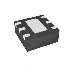 Componente Electrónico BOM IC en Stock, Gestión de Energía (PMIC) 6 VDFN con Contacto Expuesto, 6 MLF MIC5259-1.8YML-TR - Product Image 1