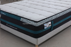 Colchón de muelles de bolsillo y cama de alta calidad, 13 pulgadas, OEM/ODM, tamaño Queen híbrido - Product Image 3