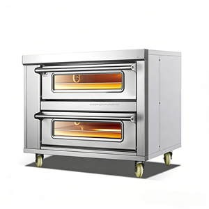 Forno Professionale a Gas per Panificazione Commerciale, Forno a Convezione Industriale, Forno per <span class=keywords><strong>Pizza</strong></span> - Product Image 3