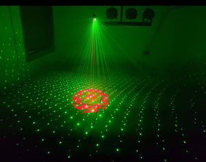 Láser 32 patrones RGB Led Magic Party Disco Ball Beam proyector de luz para Stage Club KTV Theatre Bar Show Event Home Theater - Product Image 4