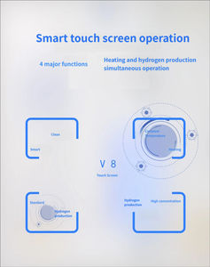 Générateur d'eau riche en hydrogène de qualité illimitée avec technologie SPE PEM V8 1800 PPB améliorée - Product Image 6