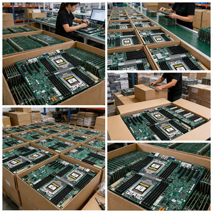 เมนบอร์ดเซิร์ฟเวอร์ระดับองค์กร H11DSI-NT REV 2.0 SATA3 รองรับซีพียูคู่ พร้อม Gigabit Ethernet สำหรับระบบคอมพิวเตอร์ HPC รุ่นใหม่ - Product Image 6