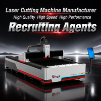 Mesin Pemotong Logam Laser Raycus CNC Profesional untuk Plat Logam / Pemotong Laser Baja Tahan Karat Industri untuk Baja Karbon