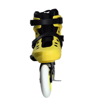 YSMLE Adult See More Chaussures de patins à roulettes en ligne avec trois roues, patins en ligne à 3 roues de grande taille
