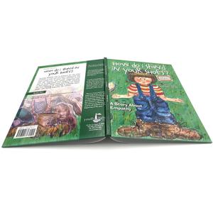 Impression <span class=keywords><strong>de</strong></span> livres pour enfants à couverture rigide, livre personnalisé pour enfants en carton, impression UV couleur, livre d'images éducatif sur l'empathie et <span class=keywords><strong>la</strong></span> moralité pour - Product Image 4