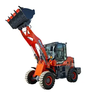 China Popular Small Construction Mini Compact Competitive Price 1.5 Ton Wheel Loader Machinery For Sale