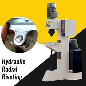 Machine à riveter orbitale hydraulique 14kN 34kN 65kN 2-120mm, machine à riveter radiale rotative pour rivets pleins et fixations - Product Image 1