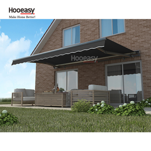 Toldo Retráctil Motorizado <span class=keywords><strong>para</strong></span> Jardín Exterior con Brazo Plegable y Control Remoto, Toldo <span class=keywords><strong>de</strong></span> Poliéster - Product Image 3