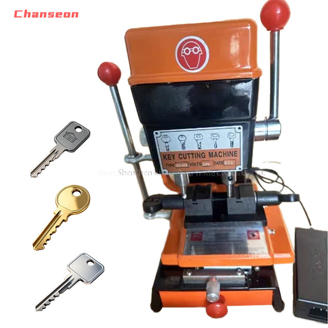 Automatic Vertical Manual Key Duplicating Cutting Machine Professional Car Locksmith Tools Making Key