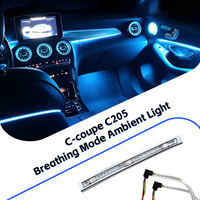 Système d'éclairage ambiant LED pour l'intérieur de la voiture, lampe d'ambiance modifiée pour Mercedes C-coupe C205 2015-2021