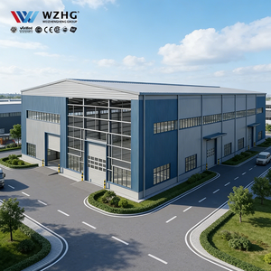 Estructura de Acero Prefabricada Resistente, Almacén de Varios Pisos para Logística, Gimnasio y Supermercado, con Certificación CE - Product Image 1