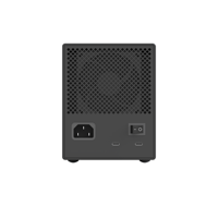Caja de Disco Duro RAID SUBOSEN SN-DAS04 de 1/2/4/5 Bahías para Discos Duros SATA de 3.5 Pulgadas, Carcasa de Aluminio con Disipación de Calor, Alimentación Integrada