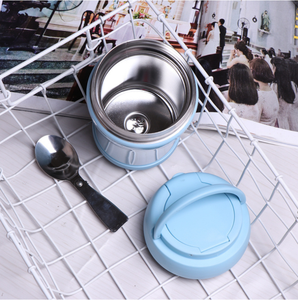 2025 meilleure vente 350ml 18/8 boîte à lunch en acier inoxydable isolé sous vide flacon alimentaire pot de nourriture <span class=keywords><strong>Thermos</strong></span> pour aliments chauds - Product Image 4