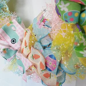 Guirlande <span class=keywords><strong>de</strong></span> Pâques Senmasine personnalisée <span class=keywords><strong>de</strong></span> 20 pouces avec oreilles <span class=keywords><strong>de</strong></span> lapin en tissu maillé <span class=keywords><strong>de</strong></span> 50 cm pour la décoration <span class=keywords><strong>de</strong></span> la <span class=keywords><strong>porte</strong></span> d'entrée - Product Image 3