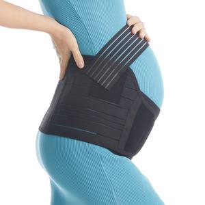 Ceinture de soutien abdominale pour <span class=keywords><strong>femme</strong></span> <span class=keywords><strong>enceinte</strong></span>, entièrement élastique, ceinture de protection fœtale réglable - Product Image 4
