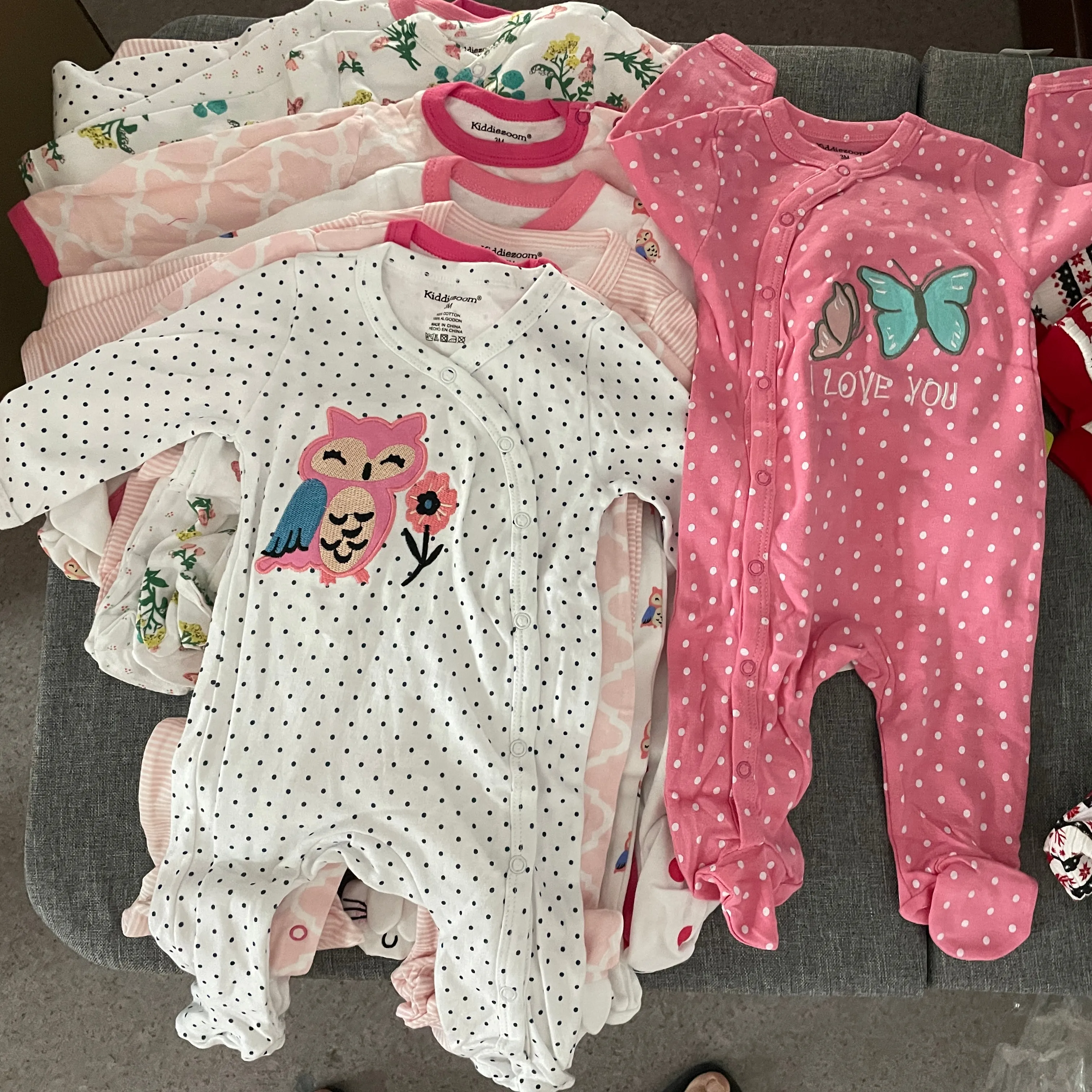 Buona vendita Cute animals pattern body per abbigliamento baby pagliaccetto vestiti infant sleeper abbigliamento pigiama abiti